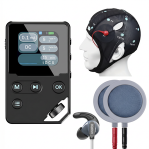 Biothm DCTune tDCS Device with tACS, tPCS, tRNS, tVNS & App for Peak Performance - ES/Pro/Pro X