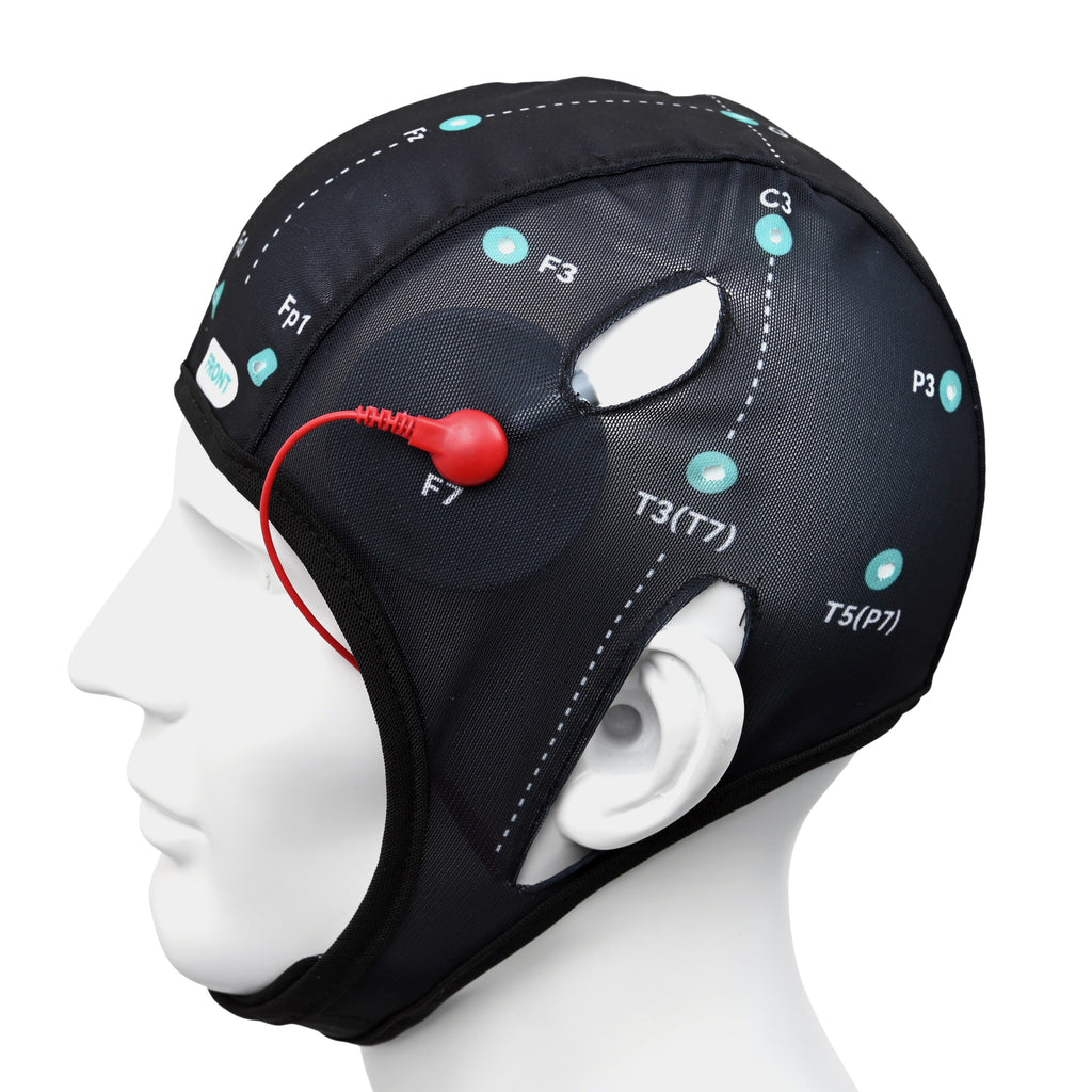 Tdcs Effect tDCS 10-20 System Electrode Placement Head Cap Kit for Brain Stimulati ...