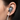 Biothm In-Ear Clip Electrode for Auricular Vagus Nerve Stimulation – Comfortable Silicone Earbud Design, 2.0mm Connector